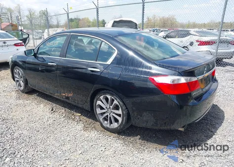 2013 Honda Accord Sport из США, поврежденный, VIN 1HGCR2F59DA185362